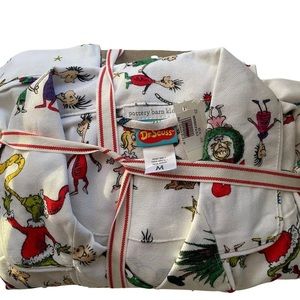 Pottery Barn Kids Adult Dr. Seuss's The Grinch™ Flannel Pajama Set